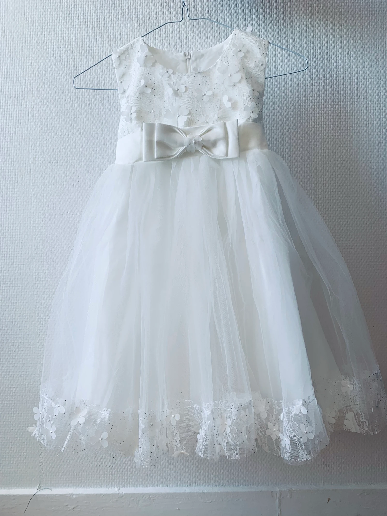 Elegant Floral Tulle Dress
